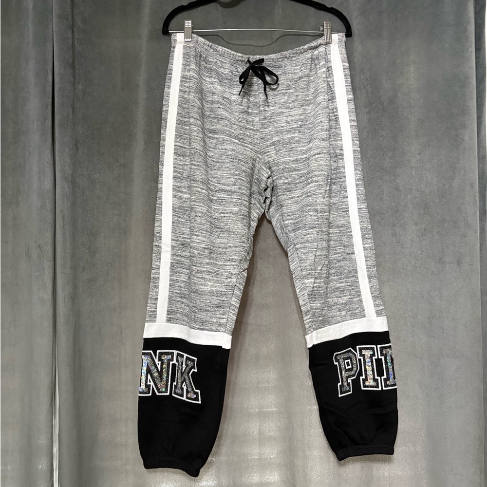 VICTORIAS SECRET PINK SEQUIN SWEATPANTS 💎💗